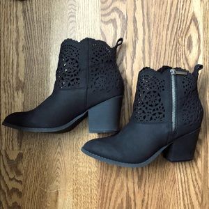 Black booties
